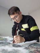 “金龙贺岁·翰墨迎春”全国诗联书画大赛金奖--张东野